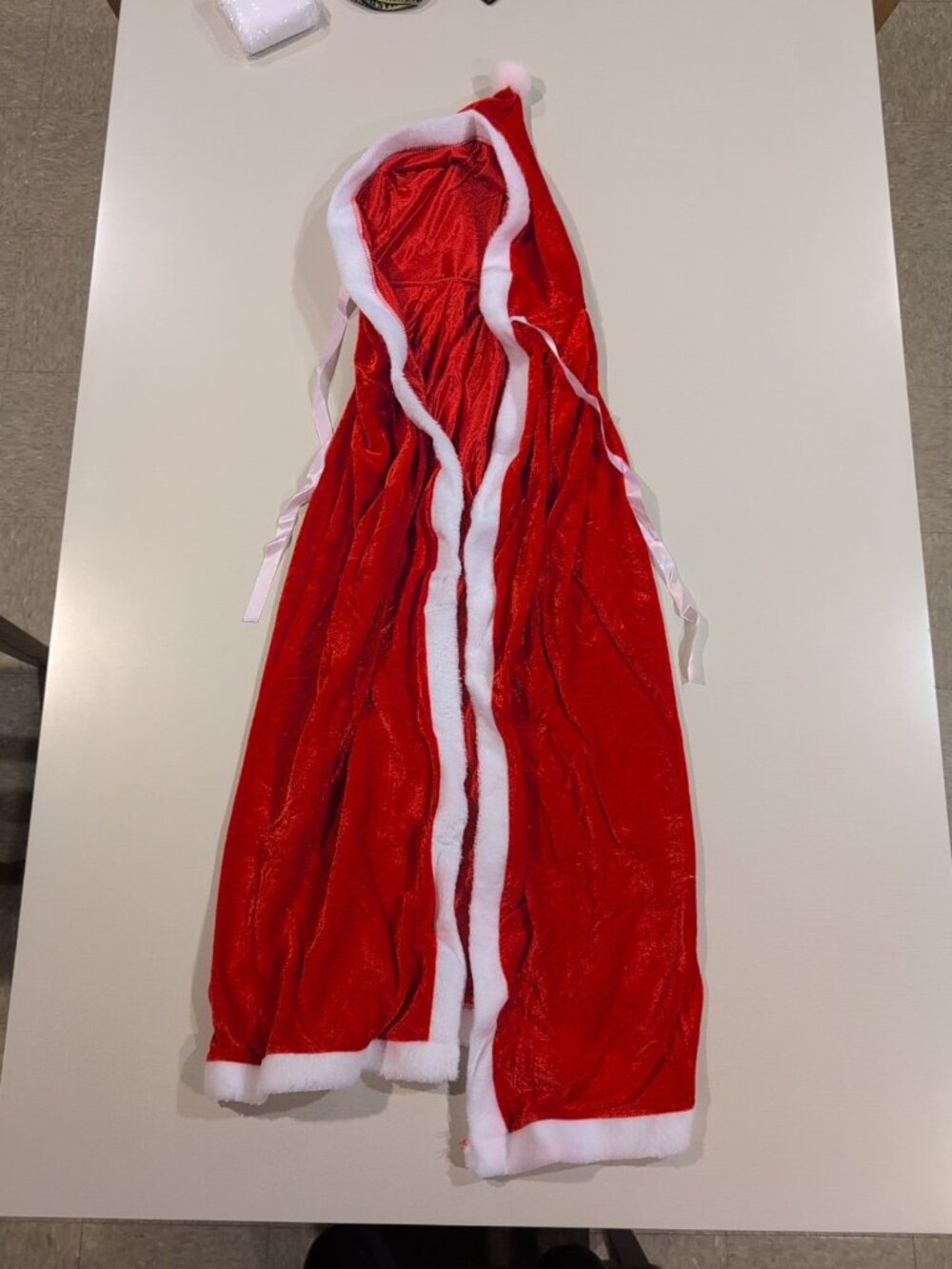 Xuhal Costume Women's One Size Red White Christmas Elf Outfit Accessories NWOT